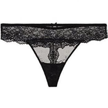 LINGADORE DAILY LACE, Damen Panty, Einfarbig, Gr. 44 (Herstellergröße: XXL), Schwarz