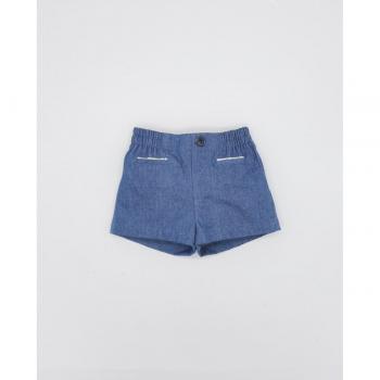 Bermuda denim rayas para bebé niño Fina Ejerique