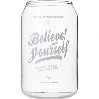 20Oz Can-Shaped Drinking Glass