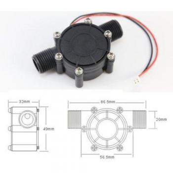Éolienne micro‑hydro, Chargeur LED pour eau, 12 V DC 10 W