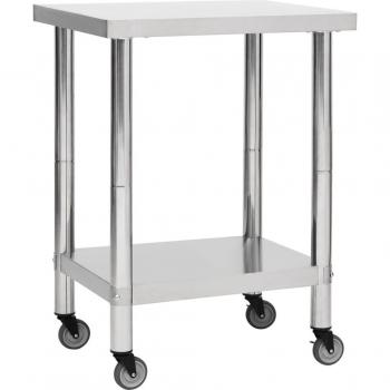 Tiroir roulant cuisine inox