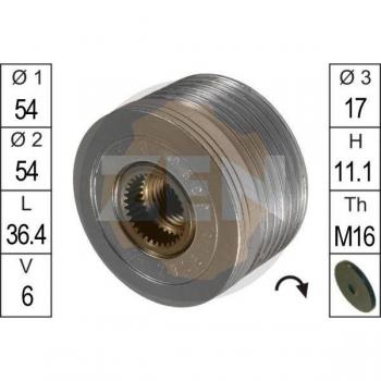 Rueda libre alternador ERA ZN5396