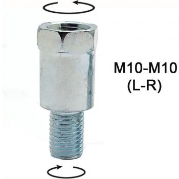 Adaptadores de espejo retrovisor de motocicleta M10, 10MM, M8, 8mm, rosca izquierda y derecha
