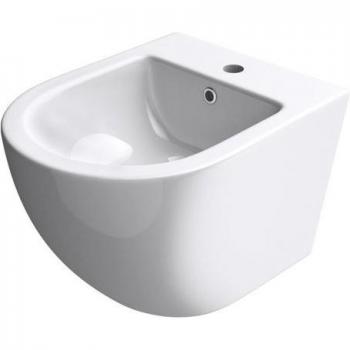 Bidet hygiénique suspendu en céramique blanche MAI & MAI