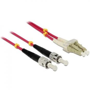 DeLOCK Netzwerkkabel LC Multi-Mode ST 10m 50/125µ OM4