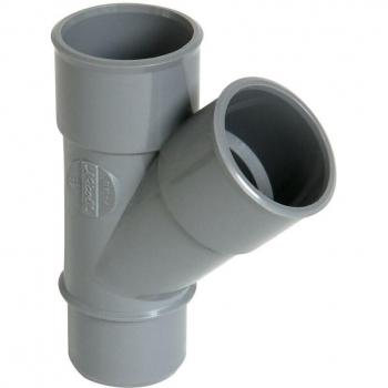 Jointure en T PVC 45° MF 200 – Nicoll