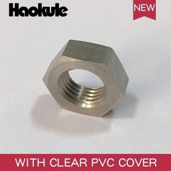HAOKULE 3AN/AN3 3/8-24UNF Threaded Bulkhead Fitting and Nut