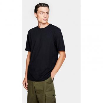 Sisley Regular Fit T-Shirt 3096S101J in Schwarz