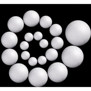 10Pcs 20-80mm Modeling Foam Balls for Party Decorations