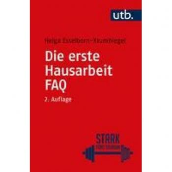 Esselborn-Krumbiegel, Helga: Die erste Hausarbeit