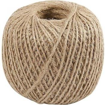 Naturfaser Kordel, 2 mm, 180 m, 1 Rolle