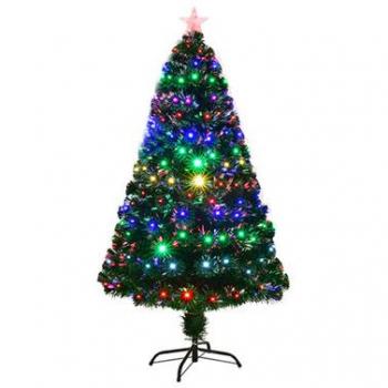 7 ft. Pre-Lit Artificial Fiber Optic Christmas Tree