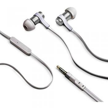 Celly Auricolari con Microfono e Tecnologia Smart Audio, Serie BSide Collection, Argento