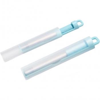 Reusable 304 Stainless Steel Straws Set