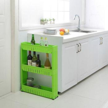 Estantería Plástica Desplazable – Espacio Refrig/Baño