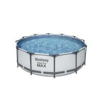 Bestway Steel Pro MAX 366x100cm Pool Filterpumpe und Zubehör Gartenpool 56418
