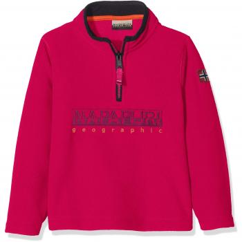 Suéter Napapijri Tres Half, Rosa (Fucsia P80), 140