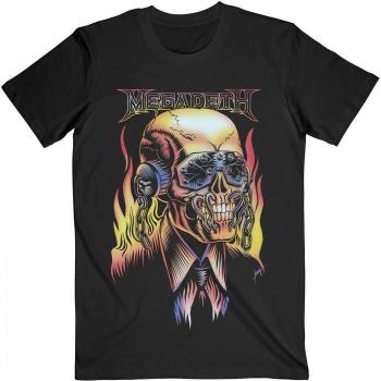 Megadeth Flaming Vic Shirt für Herren und Damen
