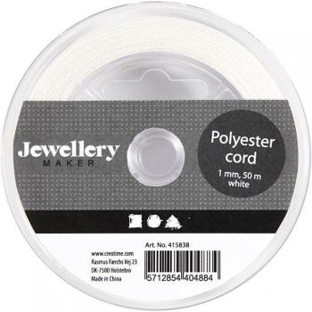 Cavo poliestere bianco 50m Creativ