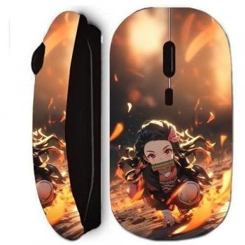 Maniacase Nezuko Black 3D Wireless Gaming Mouse