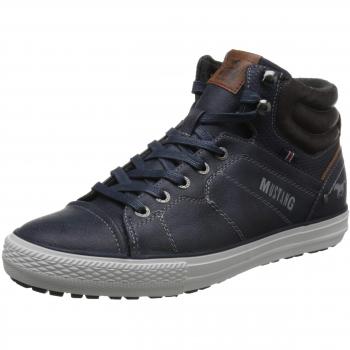Mustang Herren High Top Schuhe Blau (Navy) 45 EU