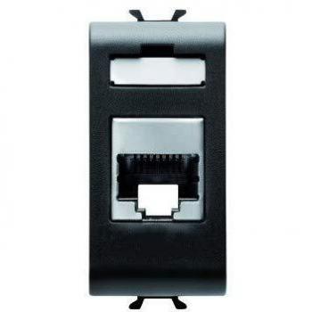 RJ45 1m Cat.5E FTP Nero Gewiss GW12422