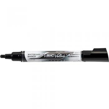 BIC 40960 Velléda Radierbarer Marker – Kunststoffkörper, 3 mm, Schwarz