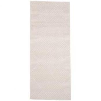 EBUY24 Läufer Aron 200x80cm in Weiß