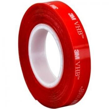 Rouleau d'adhésif double face acrylique 20 mil Tapecase