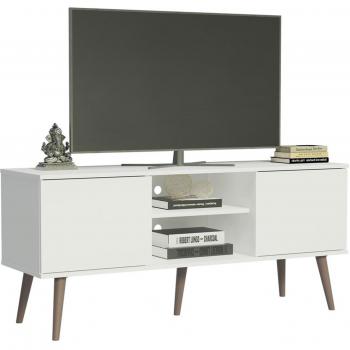 Madesa Elegant TV Stand with Shelves for TVs up to 55 Inches