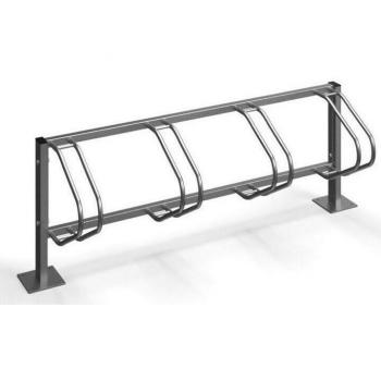 Fixation à vis : Support Vélo Azura Echo‑4 en acier galvanisé