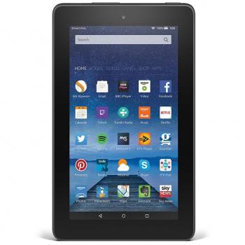Amazon Fire 7 Tablet, 7 Display, Wi-Fi, 8 GB (Black)
