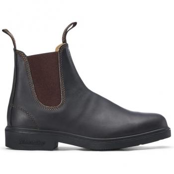 Blundstone 500 Series Men's Chelsea Boot in STOUT BROWN