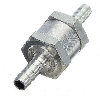 Clapet Anti-Retour 6mm Alliage d'Aluminium Silver