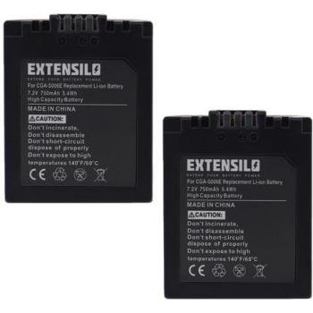 EXTENSILO Li‑Ion 7,2 V 750 mAh