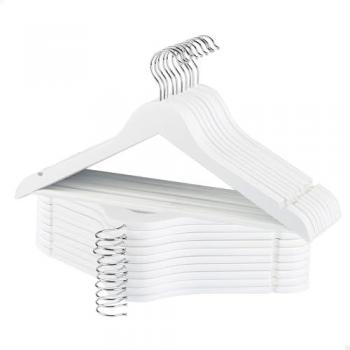 Cintres en bois Max Home, pack de 20