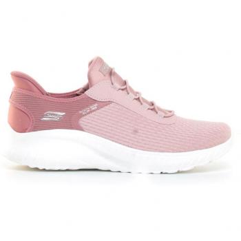 Zapatilla Bobs Squad de Skechers en tono rosa pastel para mujer