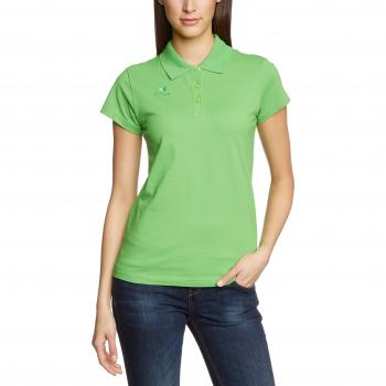 Women's Erima TeamSport Green Polo, XS‑S