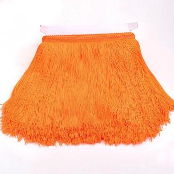 Encaje Dual con Flecos para Vestidos