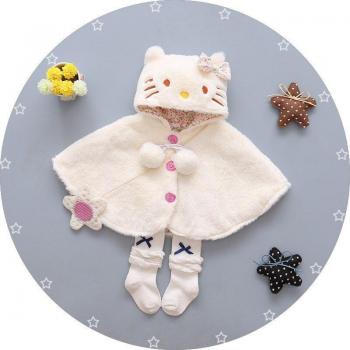 Poncho acogedor para bebé y niña