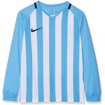NIKE Kids Striped Division III Football Jersey Long Sleeved T-Shirt