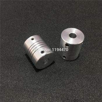 Acoplamiento de Motor Paso a Paso 6mm-7mm D19 L25 en Aluminio