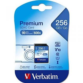 Verbatim Premium Flash-Speicherkarte 256GB UHS Class 1 / Class10