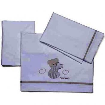 Foppapedretti Dolcecuore Lenzuolino Set, Multicolor