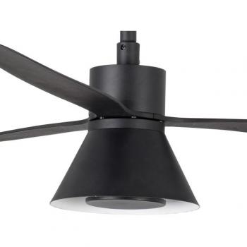 Kit de Iluminación LED 20W Negro Dimable CCT para Ventilador Amelia 33764
