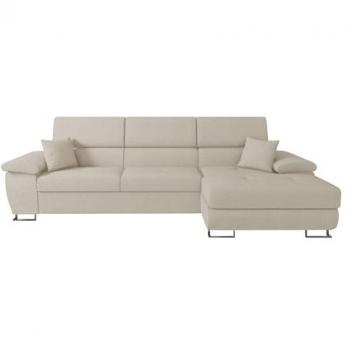 Ecksofa Cotere Mini Premium mit Schlaffunktion und Bettkasten