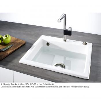 Franke Lavello Ceramico Mythos MTK 610‑58 Glacier Lavandino 51 cm
