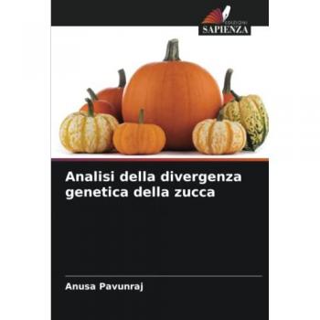 Pavunraj, Anusa: Analisi della divergenza genetica della zucca