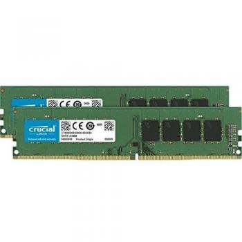Crucial RAM 8Go Kit (2x4Go) DDR4 2400MHz CL17 Mémoire de Bureau CT2K4G4DFS824A
