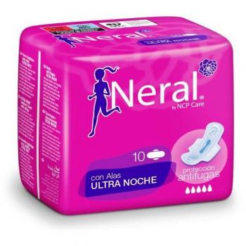 NERAL Ultra Alas Noche Compresa 10 uds Compresa